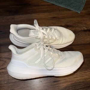 Adidas Bounce - Women’s White Sneakers